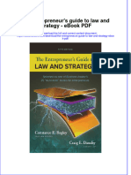 Download ebook The Entrepreneurs Guide To Law And Strategy Pdf full chapter pdf