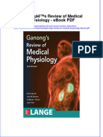 Download ebook Ganongs Review Of Medical Physiology Pdf full chapter pdf