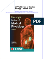 Ebook Ganongs Review of Medical Physiology 2 Full Chapter PDF