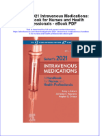 Download ebook Gaharts 2021 Intravenous Medications A Handbook For Nurses And Health Professionals Pdf full chapter pdf