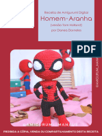 Amigurumi Manaus hombre araña