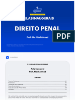 E-Book - Aula Inaugural 2 Fase Penal 38º Exame de Ordem