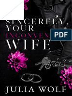 Sincerely, Your Inconvenient Wife - Julia Wolf