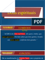 Dons Espirituais - PR Diniz