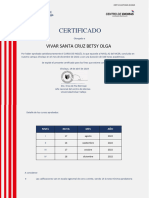 Certificado de Inglés