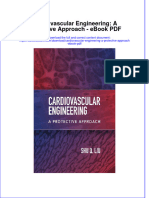Download ebook Cardiovascular Engineering A Protective Approach Pdf full chapter pdf