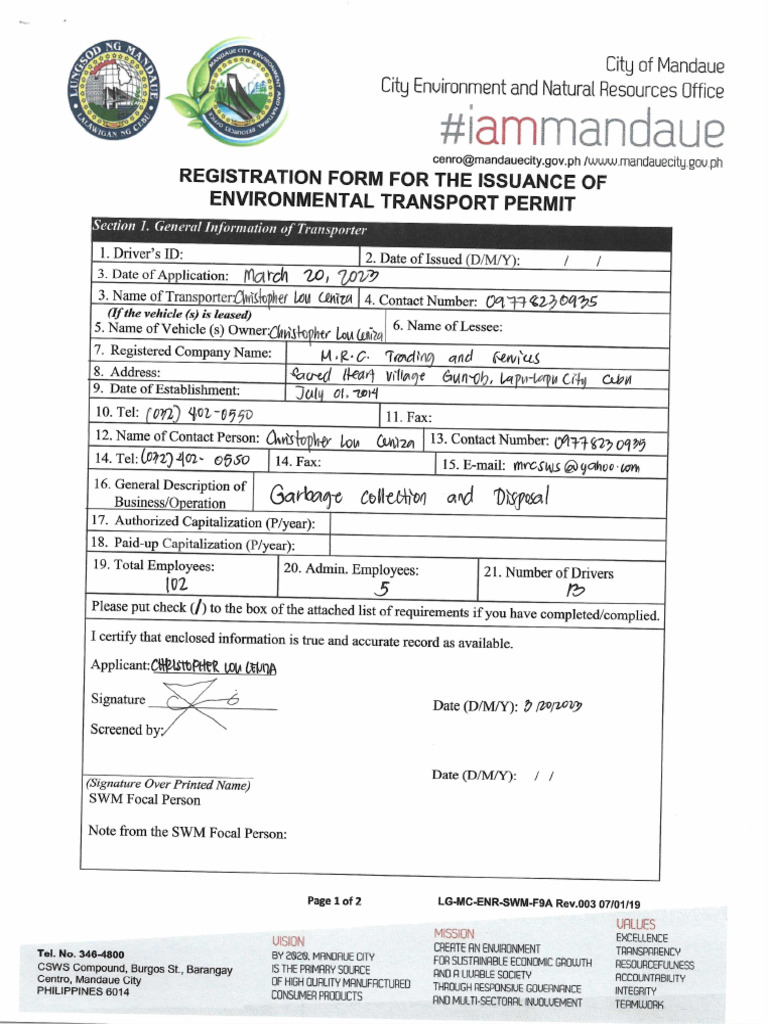 ETPFORM2023 | PDF