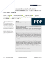 Frequency of Awake Bruxism Behaviour in Orthodontic Patients
