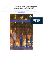 Ebook Generalist Practice With Organizations and Communities PDF Full Chapter PDF