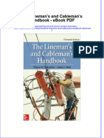 Download ebook The Linemans And Cablemans Handbook Pdf full chapter pdf