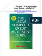 Ebook The Lstas Complete Credit Agreement Guide Second Edition PDF Full Chapter PDF