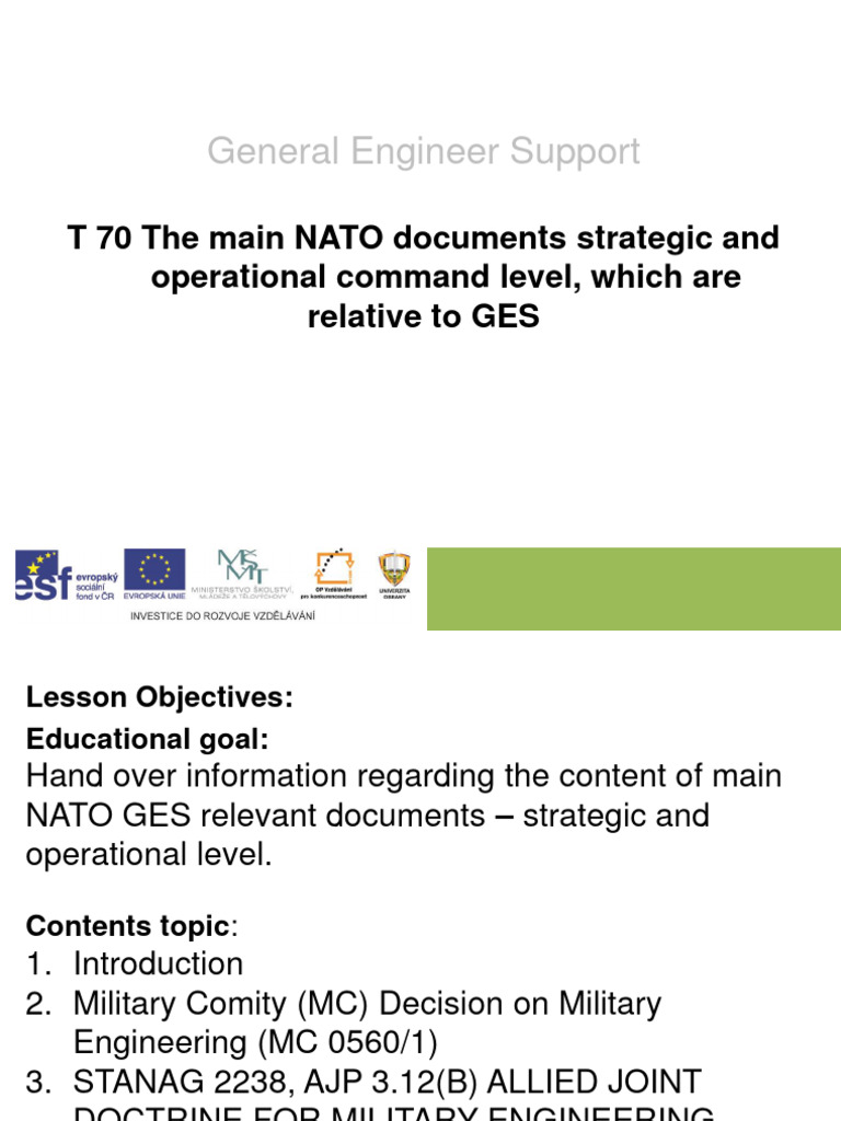 T-33 Prezentation | PDF | Military | Command And Control