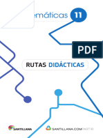 Matemáticas 11 Rutas Didácticas