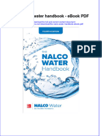 Ebook The Nalco Water Handbook PDF Full Chapter PDF