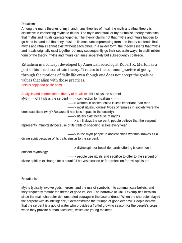 Chi Li's Triumph Over the Serpent | PDF | Human Capital | Id