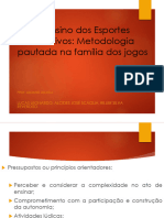 O Ensino Dos Esportes Coletivos - Metodologia Pautada Na Família Dos Jogos