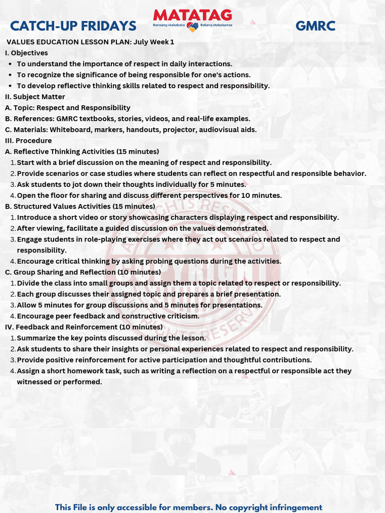 GMRC Grade 7 | PDF | Gratitude | Leadership