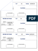 Plantilla de Recibo de Pago