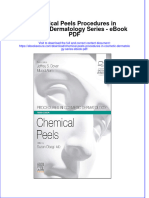 Ebook Chemical Peels Procedures in Cosmetic Dermatology Series PDF Full Chapter PDF