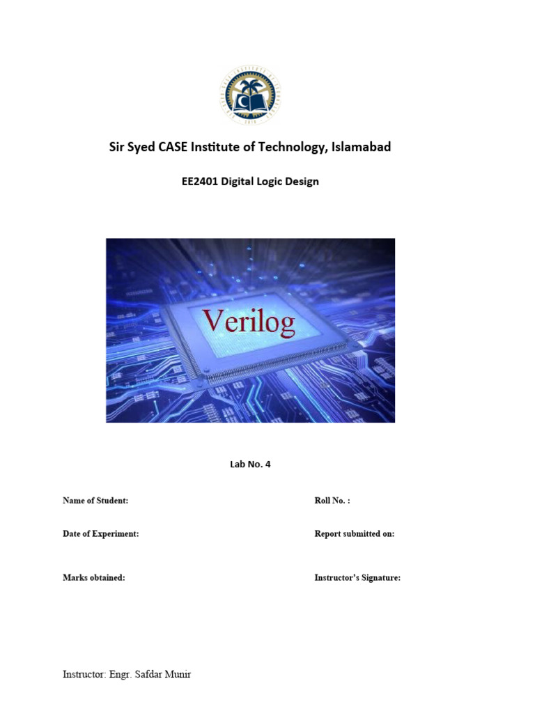 Lab 4 Verilog Gate Level Modelling | PDF | Hardware Description ...