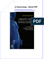 Ebook Obesity and Gynecology PDF Full Chapter PDF