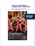 Ebook Chemistry For The Ib Diploma Programme Higher Level PDF Full Chapter PDF