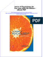 Ebook The Science of Psychology An Appreciative View 2020 5Th Edition PDF Full Chapter PDF