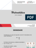 1 - HidrostÃ¡Tica