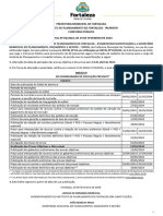 Prefeitura Municipal de Fortaleza Instituto de Planejamento de Fortaleza - Iplanfor Concurso Público EDITAL #02/2024, DE 19 DE FEVEREIRO DE 2024