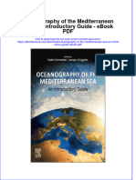 Ebook Oceanography of The Mediterranean Sea An Introductory Guide PDF Full Chapter PDF