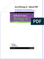 Download ebook Ocr As A Level Biology A Pdf full chapter pdf