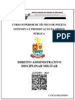 Direito Administrativo Disciplinar Militar