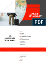 Lexique - Les Voyages
