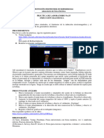 PRÁCTICA VIRTUAL No 6 - FIS03 - Inducción Magnética