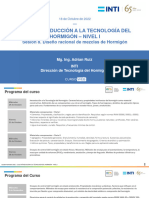 Introducción Tecnología Del Hormigón - Nivel I - S8 2022 11 18