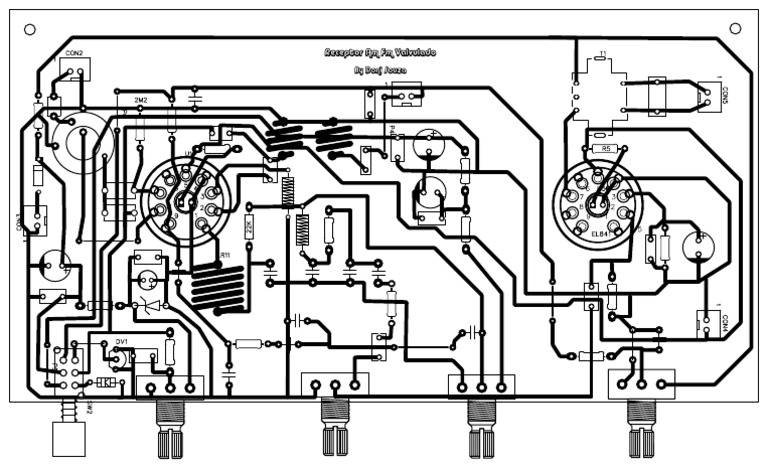 PCB Receptor Valvulado Am e FM v.1 2024-04-03 | PDF