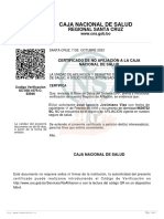 Certificado de No Afiliado