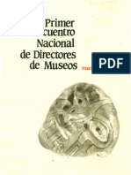 Primer Encuentro Nacional de Directores de Museos