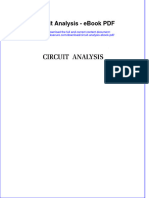 Ebook Circuit Analysis PDF Full Chapter PDF