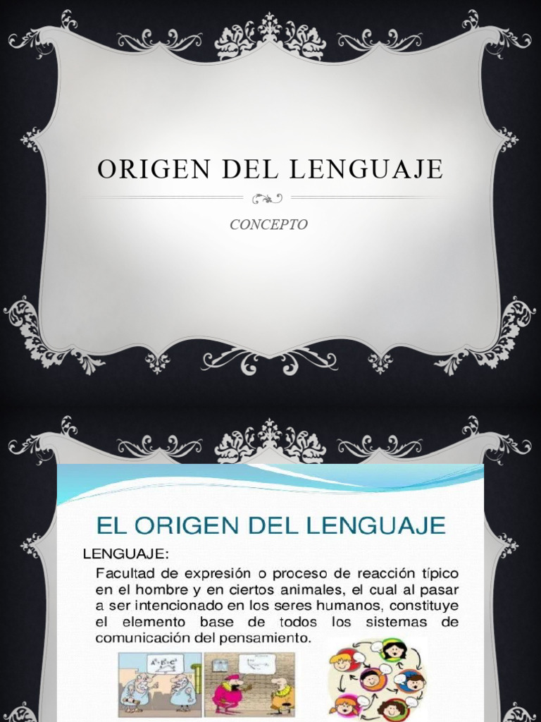 Origen Del Lenguaje Pdf