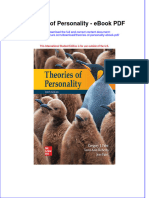 Ebook Theories of Personality PDF Full Chapter PDF