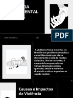 A Violência Física e Mental No Brasil