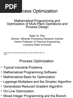 Process Optimization