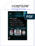 Download ebook Gunderson Teppers Clinical Radiation Oncology Pdf full chapter pdf