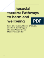 WKS 7 Mentally Healthy Work in Aotearoa New Zealand Psychosocial Factors Essay 7