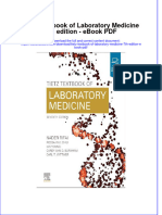 Ebook Tietz Textbook of Laboratory Medicine 7Th Edition PDF Full Chapter PDF