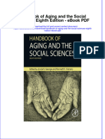Download ebook Handbook Of Aging And The Social Sciences Eighth Edition Pdf full chapter pdf