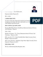 Nafees Ahamed Resume