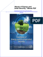 Download ebook Handbook Of Energy And Environmental Security Pdf full chapter pdf