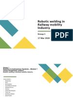 Robotic Welding in Rail Mobility Industry Group 1